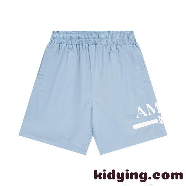 ストリート プリント パンツ メンズ 軽量 ウエストゴム夏向け AMIRI 快適仕様 アミリ コピー-3