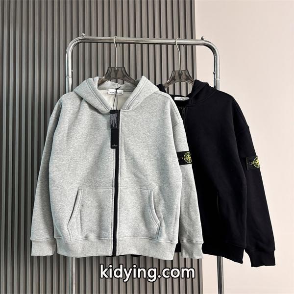 STONE ISLAND ストーンアイランド コピー 秋冬定番 人気爆発 上質コットン ジップアップ パーカー-0
