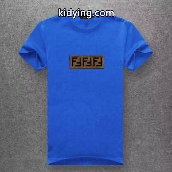 VIPSALE◆関税込 FENDI メンズ ブラウン ジャガード 半袖Tシャツ41887352フェンディ t シャツ コピー１０色展開-6
