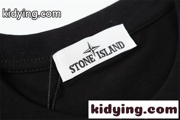 STONE ISLAND ストーンアイランド コピー おすすめ 注目 半袖Tシャツ モード系 柔軟質感 シンプル 2026新作-5