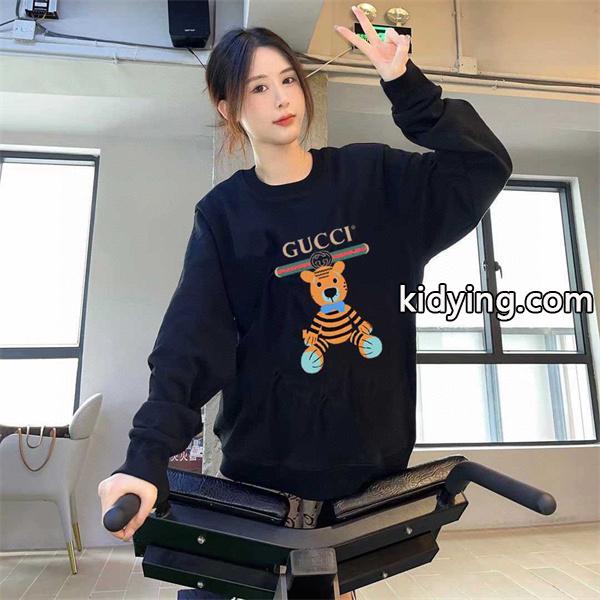 GUCCI スーパーコピー 入手困難 アニマルベア プリント スウェット トレーナー ホワイト 売れ筋 グッチ-0