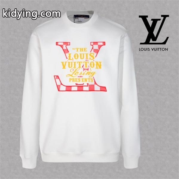Louis Vuitton ルイヴィトン コピー パーカー 秋冬注目 モード系デザイン ブラックレターロゴ-0