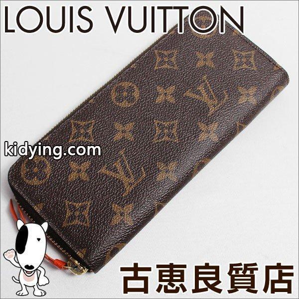 ルイヴィトン LOUIS VUITTON LV lv M60743 モノグラム ポルトフォイユ クレマンス ラウンドファスナー 長財布 :mb29-1129-6:古恵良販売 - 通販ショッピング-0