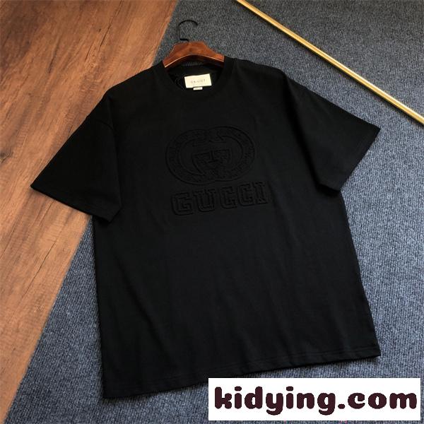 2026新作 人気爆発 半袖Tシャツ エンボス クルーネック カジュアル GUCCI グッチ コピー-1