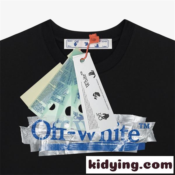 クルーネック 2026春夏 おしゃれ定番モデル OFF-WHITE オフホワイト コピー 半袖Tシャツ 爽やかに着こなせる-4