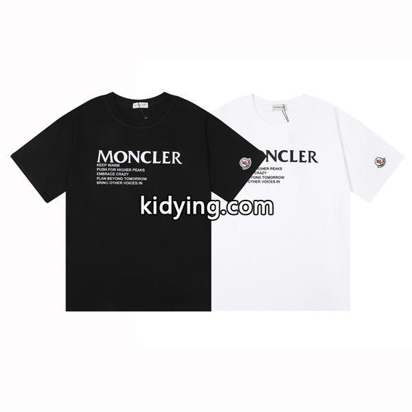 春夏らしい華やか モンクレール MONCLER Tシャツ/ティーシャツ 2色可選 今、注目のストリート_半袖Tシャツ_メンズファッション_スーパーコピーブランド激安通販 専門店-0