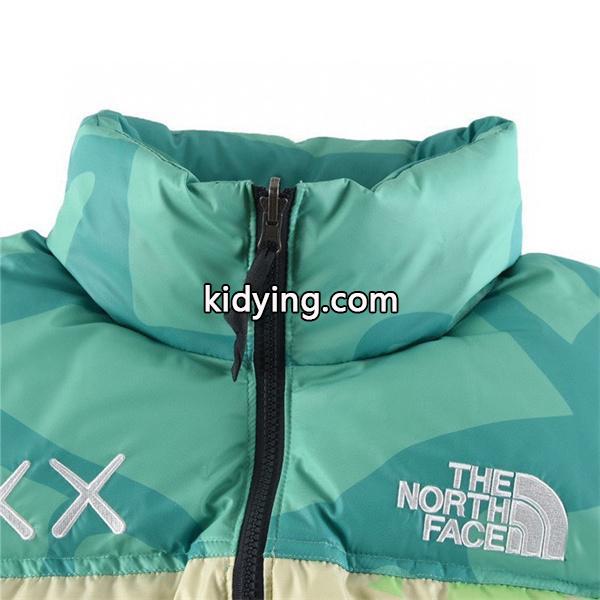 The North Face コピー カモフラージュ拼色ダウンジャケット カラフル コラボ風 2025秋冬個性 ザノースフェイス-2