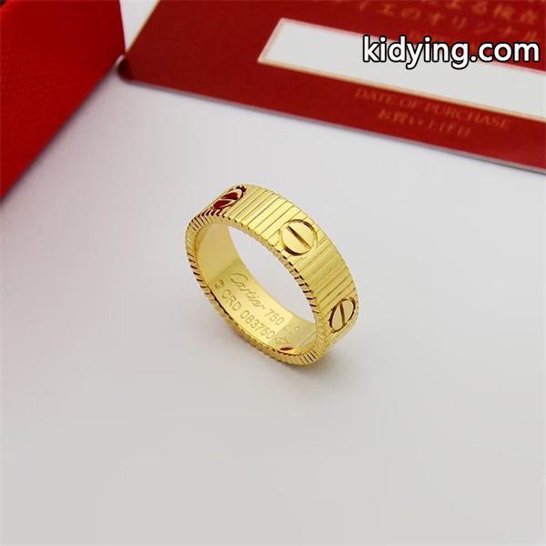 存在感 Cartier カルティエ コピー リブテクスチャー メタルリング モード 2026新作-3