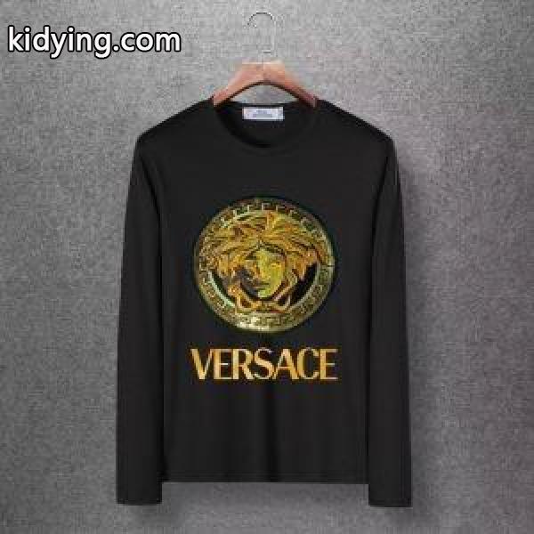 ヴェルサーチ VERSACE 長袖Tシャツ 4色可選 2019秋冬の必需品 秋冬っぽいスタイルを作り出す_ヴェルサーチ VERSACE_ブランド コピー 激安(日本最大級)-1