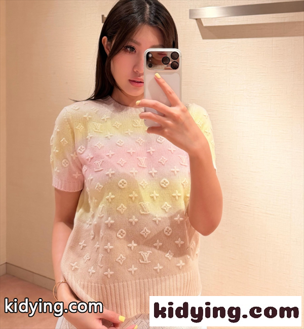 LOUIS VUITTON Monogram SS26 3D Resortルイヴィトンtシャツコピー人気個性的-0