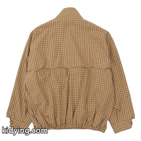 2025年秋冬 チェック柄 大人カジュアル 上品 スタンドカラー MIUMIU ミュウミュウ 偽物 ジャケット-1