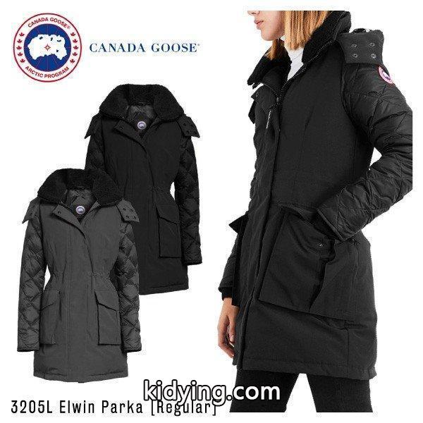 【2017 AW】『CANADA GOOSE-カナダグース』Elwin Parka ［3205L］[エルウィンパーカー ダウンコート キルティング ダウンジャケット レディース ミドル丈] :108185:LaG Onlinestore - 通販ショッピング-0