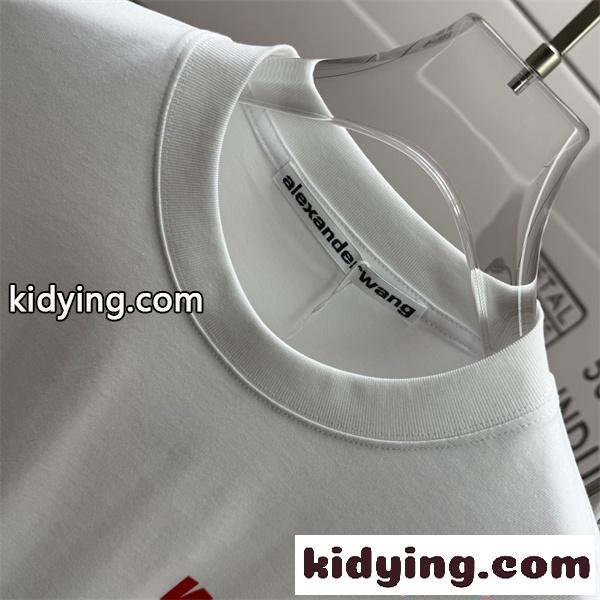 Tシャツ メンズ ワンポイント シンプル アレキサンダーワン コピー Alexander wang ストリート カジュアル-3