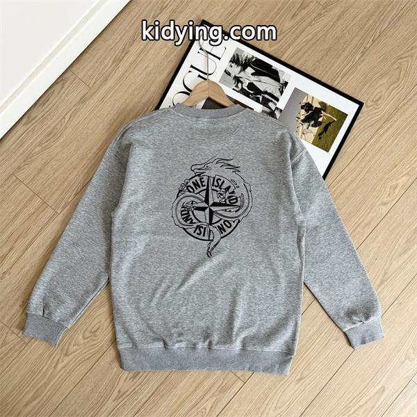 2025秋冬必須アイテム 厚手コットン 存在感アップ パーカー STONE ISLAND ストーンアイランド コピー-4