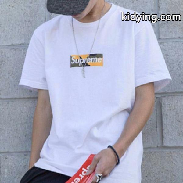 SNSで話題沸騰中 SUPREMEコピー シュプリーム 半袖tシャツ boxlogo カモフラ柄 人気を集める-0