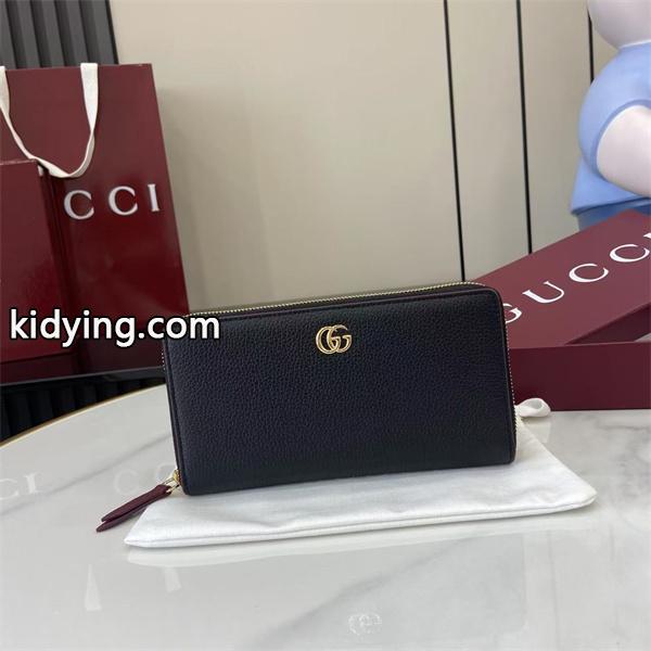 【新品】GG Marmontグッチ長財布コピーGUCCI新作2026トレンドユニセックス-0