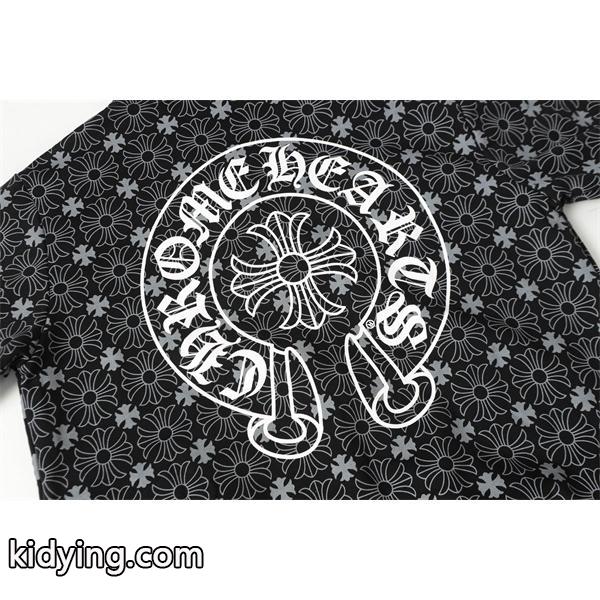 クロムハーツ コピー Chrome Hearts パーカー 話題 ホワイト × スカイブルー 星柄フルジップ 快適着心地 2025秋冬注目-7