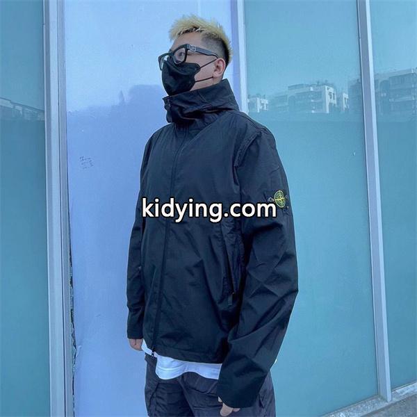 STONE ISLAND コピー ジャケット 秋冬 上質 トレンド フーデッドデザイン ストーンアイランド-0
