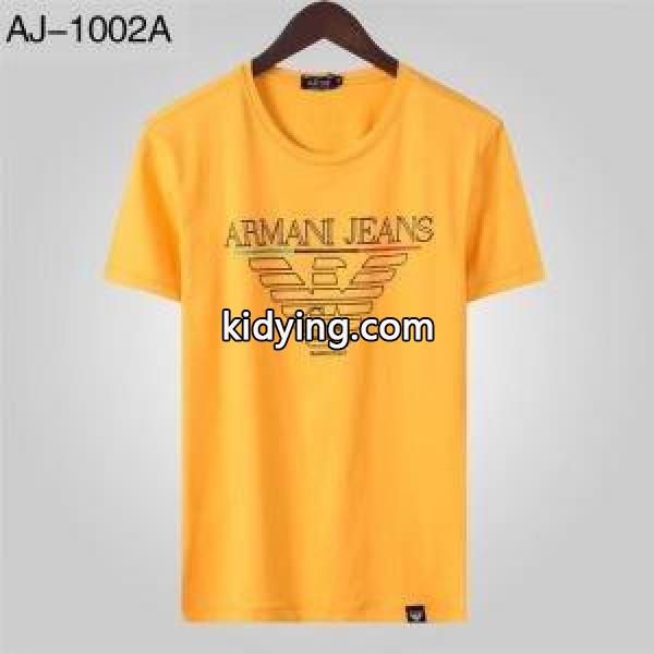 多色可選 2019年トレンド情報 アルマーニ シンプルなデザイン ARMANI 春夏欠かせない定番アイテム 半袖Tシャツ 今すぐ買えちゃう！新着_アルマーニ ARMANI_ブランド コピー 激安(日本最大級)-3