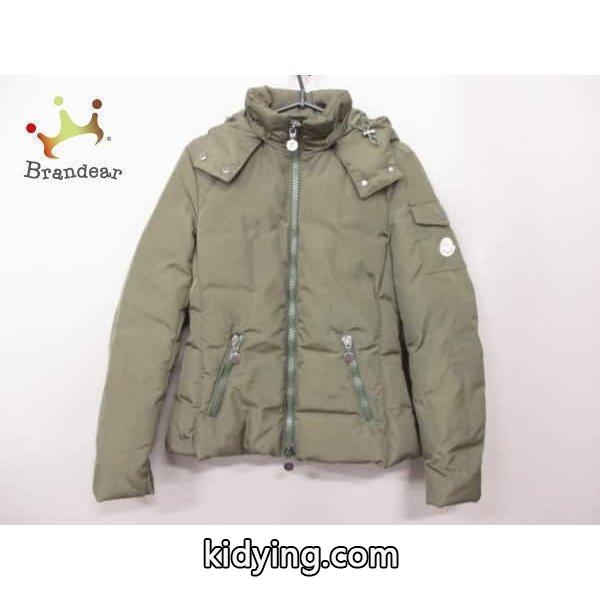 モンクレール MONCLER ダウンジャケット サイズ1 S レディース - カーキ ジップアップ/冬物 スペシャル特価 20180528 :26825411:ブランディア ヤフーショップ - 通販ショッピング-0