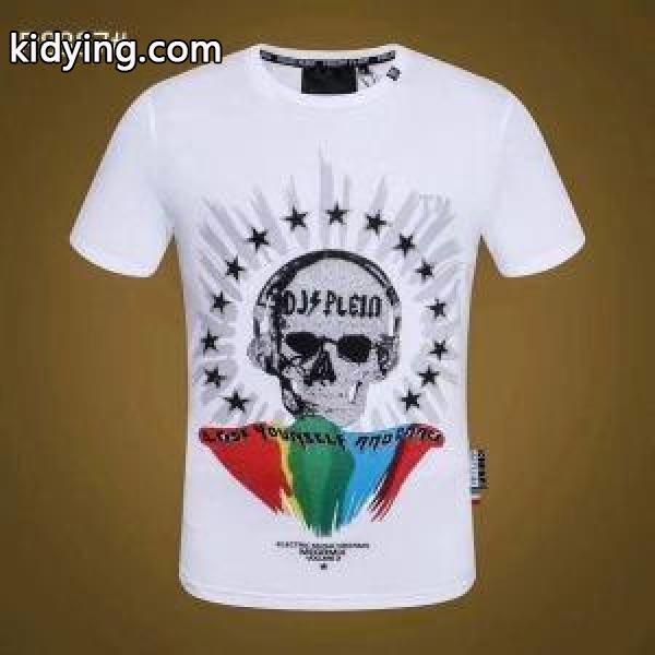 半袖Tシャツ 2色可選 毎シーズン人気が高い 色気のあるスタイルに仕上げ PHILIPP PLEIN フィリッププレイン_フィリッププレイン PHILIPP PLEIN_ブランド コピー 激安(日本最大級)-0