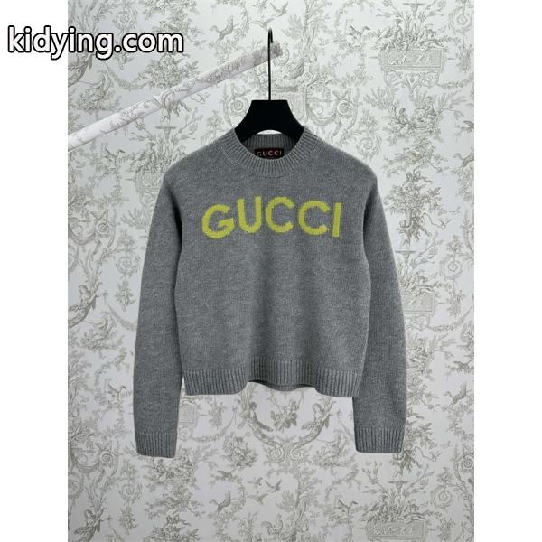 2026新作 GUCCI グリーン ロゴニット 希少 お洒落 個性派 グッチ コピー-2