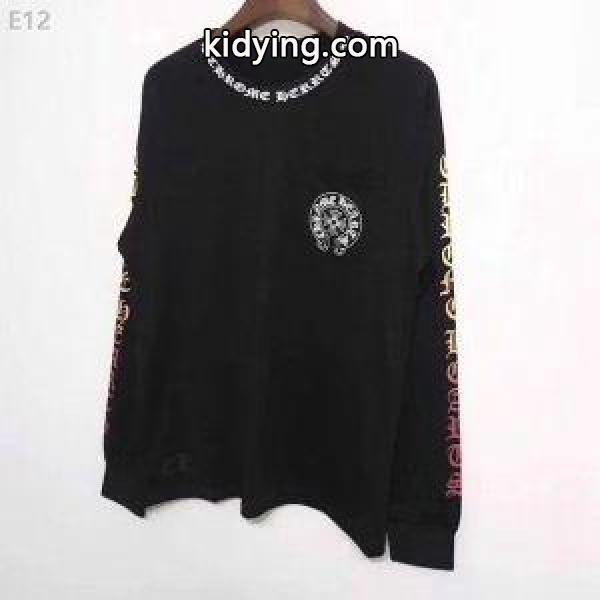 数量限定特別価格 クロムハーツ CHROME HEARTS ロングTシャツ 2色可選 最落なし! 希少!_クロムハーツ CHROME HEARTS_ブランド コピー 激安(日本最大級)-1