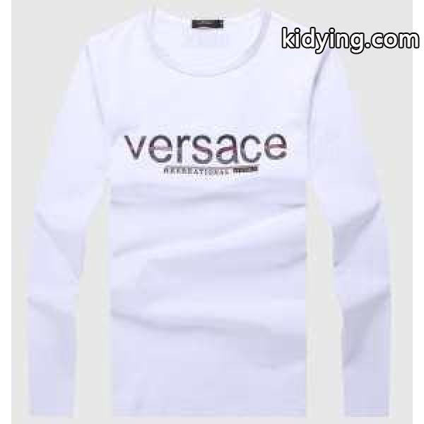 個性的なデザ ヴェルサーチ 長袖Tシャツ 柔らかい手触り 4色可選_ヴェルサーチ VERSACE_ブランド コピー 激安(日本最大級)-2