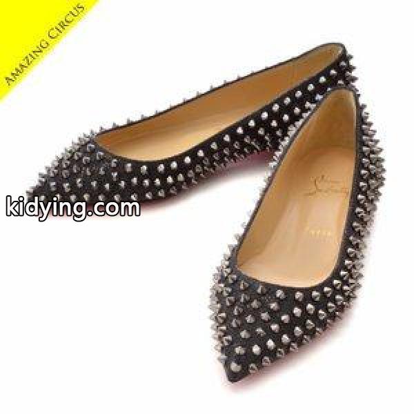 クリスチャンルブタン CHRISTIAN LOUBOUTIN パンプス FOLLIES SPIKES FLAT パンプス 3170654 0031 BK01 :31706540031BK01:アメイジング サーカス - 通販ショッピング-0