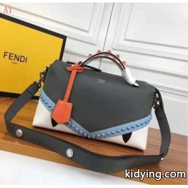 激安大特価品質保証便利カバンブラックベージュレディースFENDIフェンディ スーパー コピーおすすめ高級感PUレザー-0