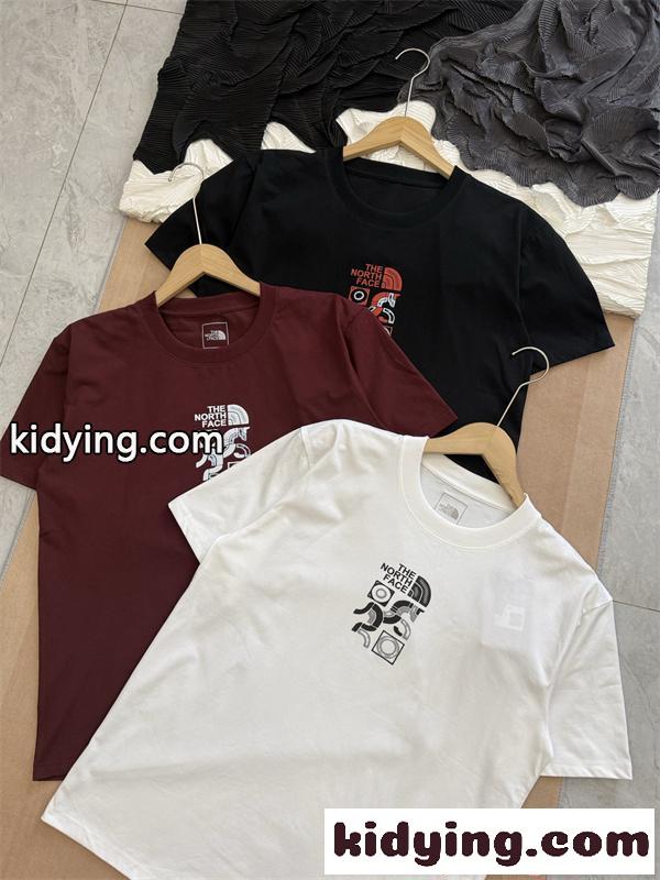 ノースフェイス コピー半袖Tシャツ プリント THE NORTH FACE 配色デザイン カジュアルスポーツ アウトドア-5