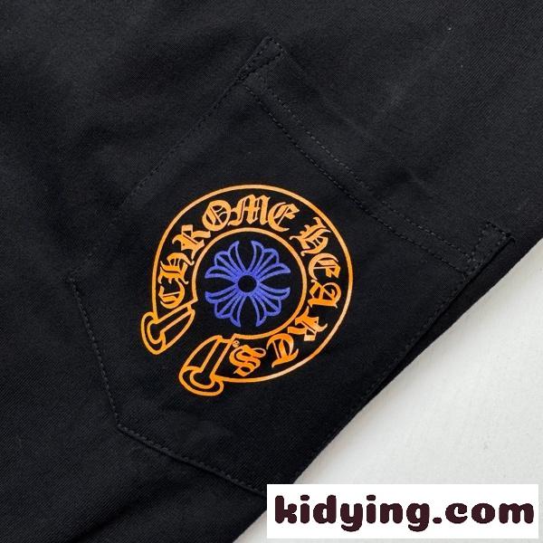 2026新作 Chrome Hearts N級品 クロムハーツ ロングTシャツ STAFFロゴ バックホースシュー プリント 長袖Tシャツ コットン 人気アイテム-6