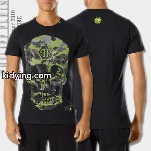 今季限定セール!フィリッププレイン コピー PHILIPP PLEIN Tシャツ メンズ 優れた生地 個性が光る 半袖Tシャツ-3