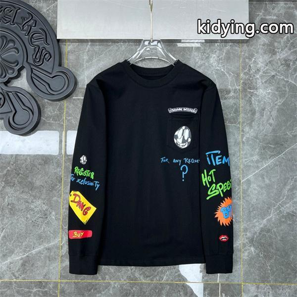 クロムハーツ  センスよく取り入れられる CHROME HEARTS 長袖 /ロンT デザイン性に心が踊る_クロムハーツ CHROME HEARTS_ブランド コピー 激安(日本最大級)-0