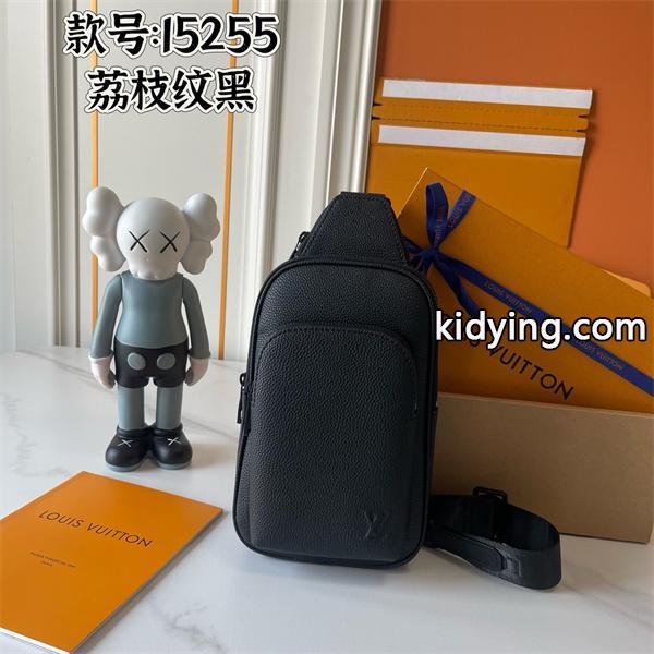 ルイヴィトン スーパーコピー ボディバッグ メンズ ショルダー 茶系ブラック LOUIS VUITTON-0