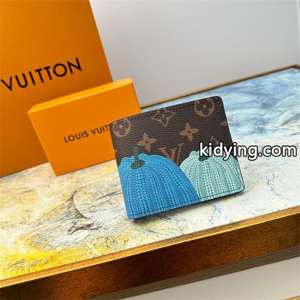 ルイヴィトン偽物 Louis Vuitton x Yayoi Kusama 折りたたみ財布 今季でプレゼントに一番オススメ! MAHINA マヒナ コピー-0