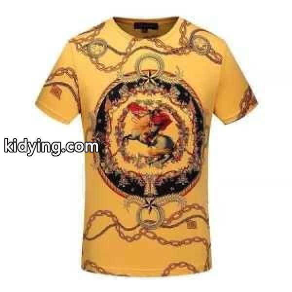 ヴェルサーチ VERSACE 半袖Tシャツ 2017春夏 ファション性の高い 3色可選_ヴェルサーチ VERSACE_ブランド コピー 激安(日本最大級)-1
