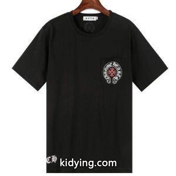雑誌掲載人気アイテム 2色可選 クロムハーツ CHROME HEARTS 最高級品質 半袖Tシャツ_クロムハーツ CHROME HEARTS_ブランド コピー 激安(日本最大級)-0