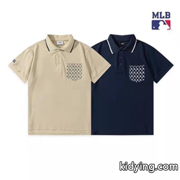 ゆったりきれいめスタイル新品 ニューヨーク・ヤンキース MLB半袖ポロシャツコピー バランスの取れたコーデ-0