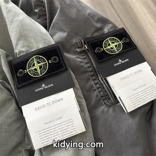 秋冬 中綿入り マットカラー ヴィンテージ STONE ISLAND ストーンアイランド コピー ジャケット-7