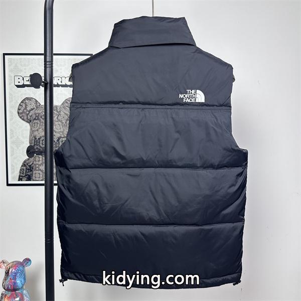 ブラックダウンベスト 700 プルーフ 2025秋冬軽量 高品質 The North Face 偽物ザノースフェイス-1