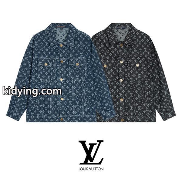 セレブ風 ルイ ヴィトン LOUIS VUITTON デニムジャケットコピー おしゃれな装い秋冬_ブランド コピー 激安(日本最大級)-0