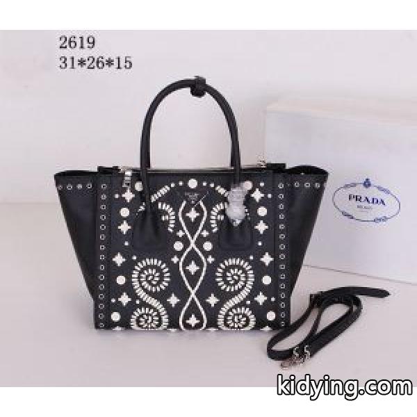 ◆モデル愛用◆ 2014 PRADA プラダ 手持ち&ショルダー掛け 2619_プラダ レディースバッグ_バッグ レディース_スーパーコピーブランド激安通販 専門店-0