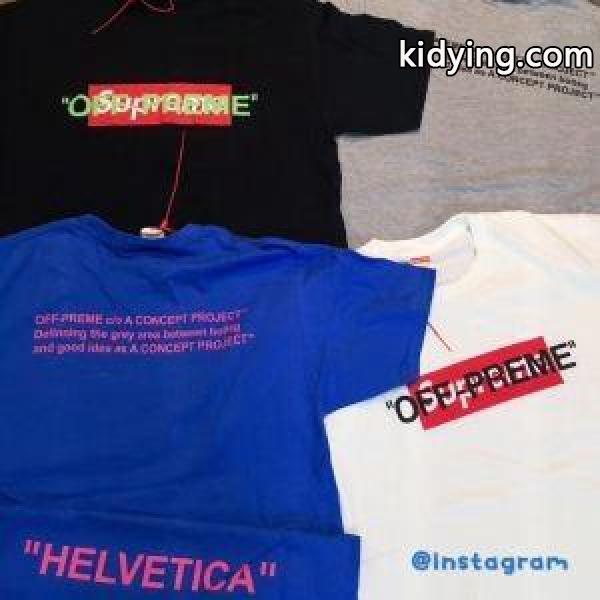 赤字超特価2018SUPREMEコピー通販ボックスロゴプリントメンズスポーツクルーネック半袖激安-1