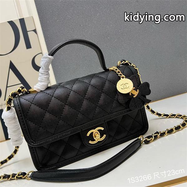 CHANEL クラシック菱格 フラワーアクセサリー シャネル ショルダーバッグ 偽物 レディース フェミニン-1