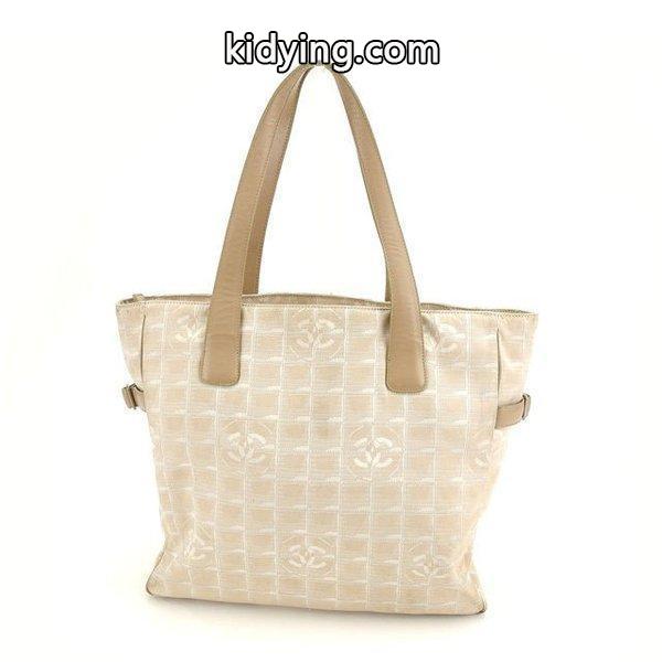 Chanel バッグ トートバッグ ニュートラベルライン ベージュ レディース 中古 Bag :N267:ブランドデポTOKYO - 通販ショッピング-0