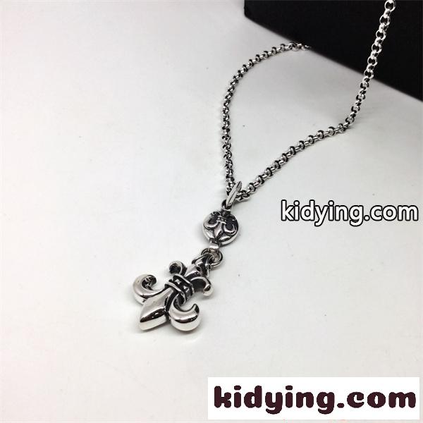 CHROME HEARTS ネックレス メンズ クロスチャーム チェーンデザイン ストリート系  クロムハーツ コピー-4