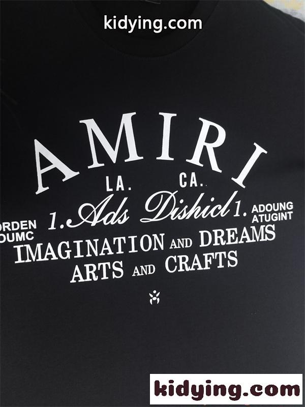 AMIRI グラフィック 半袖Tシャツ アミリ コピー メンズ カジュアル ストリート ファッション-4