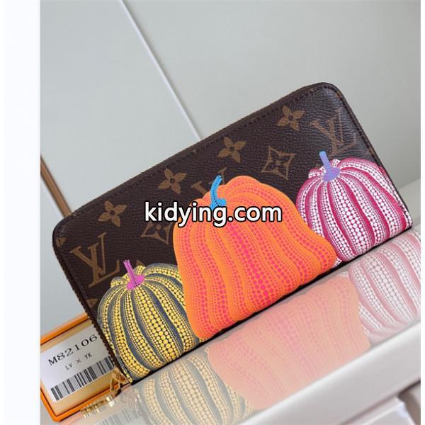 LOUIS VUITTONルイヴィトンコピーM82106 LV x YK zippy財布 コインケース ヴェルニ ジッピー・コインパース_-0