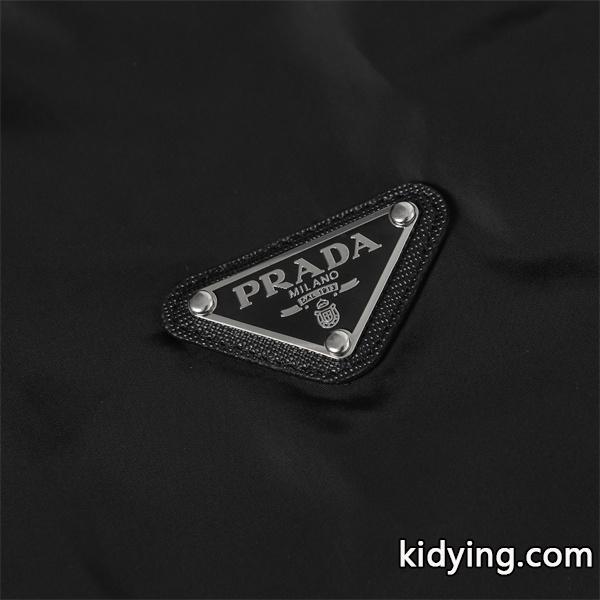 冬モデル ダウンジャケット ブラック 希少 トレンド PRADA プラダ コピー-3